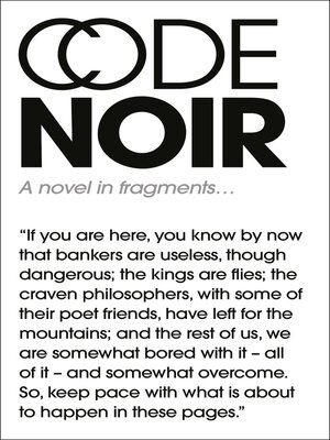 cover image of Code Noir